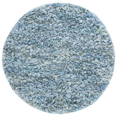 Adalayna Shag Hand Loomed Performance Rug
