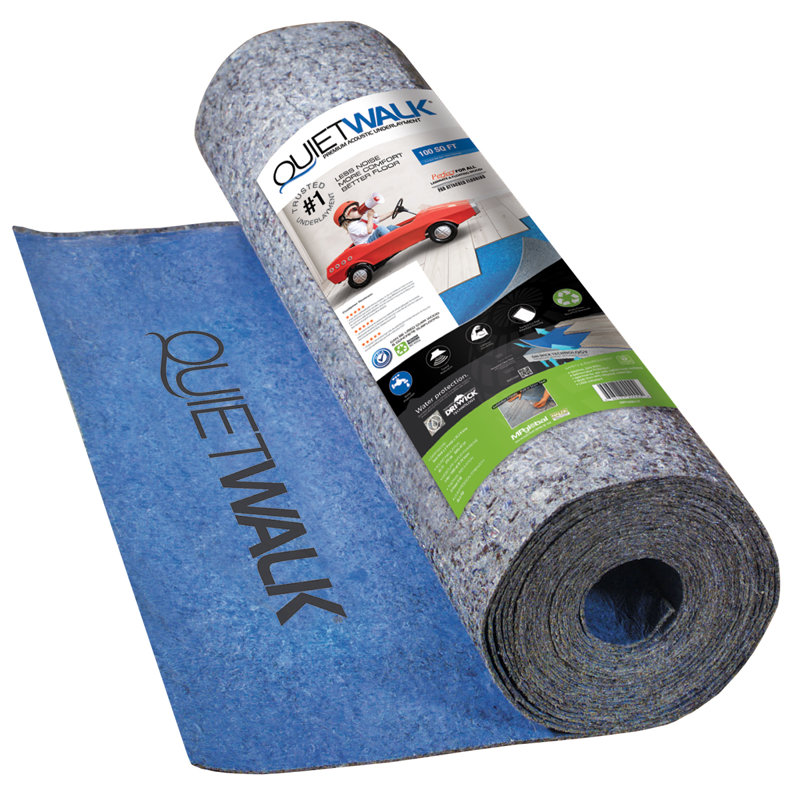 Sous-couche en stratifié Quiet Walk (360 pieds carrés / rouleau)