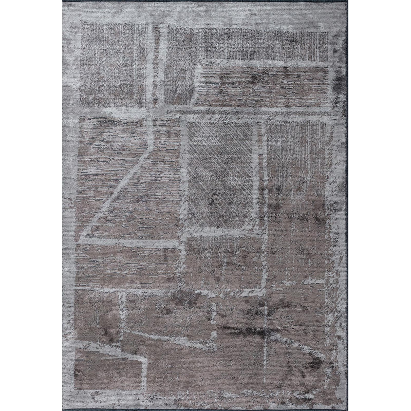 Rapture Abstract Area Rug, Rectangle 7'10" x 9'10"