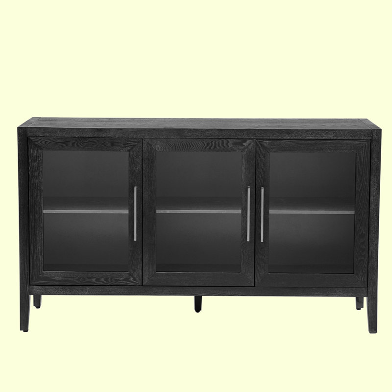 Armoire de rangement Jatasha, Noir