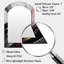 Miroir mural rose et doré Mysterious Marble-848941908