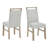 Tabitha 7Pc 66"W Rectangular Faux Marble Top Dining Set-715854478