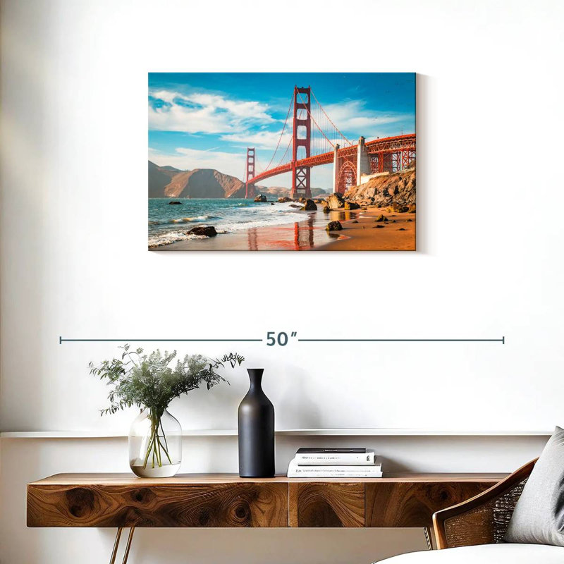 Lilie Golden Gate Beach Coast, H 20 po x l 30 po