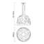 Shanklin 1 - Light Black Dome Pendant-62296528