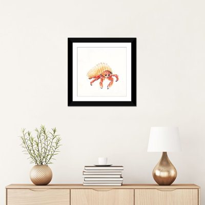 « hermit crab », reproduction sur toile tendue