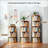 6 Tier Rotating Bookshelf, 360° Display Round Spinning Bookshelf, Space-Saving, Small Space Rotating Bookshelf Tower For Bedroom, Living Room, Home, Office-605975647
