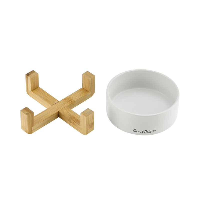 Coco Pet Bowl, White