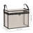 Clear PVC Storage Organizer Bin Foldable Transparent Clothes Storage Box With Zipper  Reinforced Handles Waterproof Organizer For Clothing