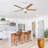 Dado 52'' Ceiling Fan with LED Lights-150264785-196687560