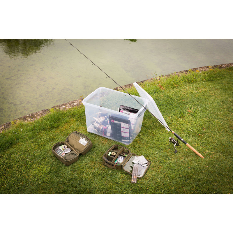 Set Of 3 Handy+ Box Transparent, 65 L