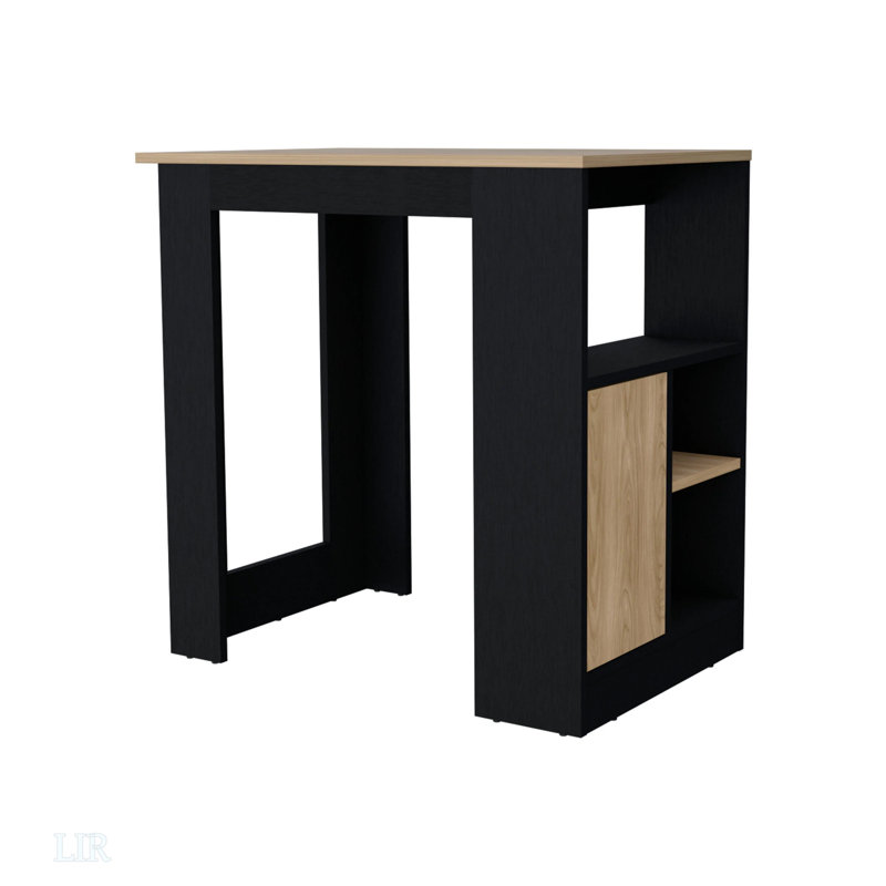 Îlot de cuisine à 1 porte avec rangement ouvert, îlot de cuisine