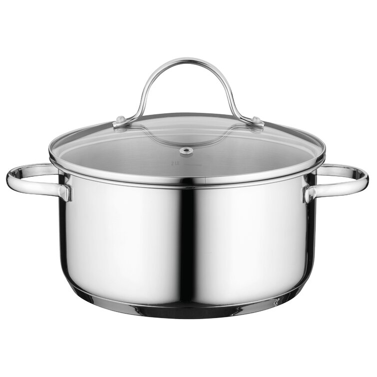 BergHOFF Belly Shape 12-Piece Stainless Steel Cookware Set