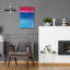 Art mural en verre en acrylique «Gently Oppose 1» par Renee Kaelber, 16 po x 24 po-2115081135