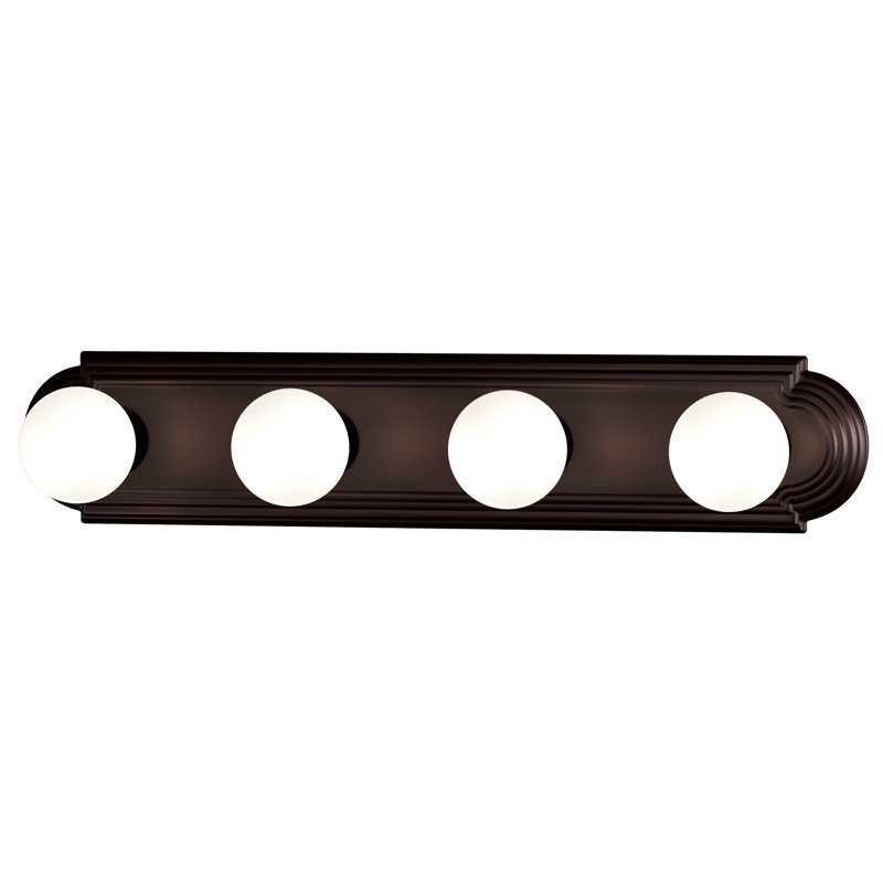 Carder 4 - Light Dimmable Bath Bar, Oil Rubbed Bronze