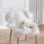 Tapis blanc en fausse fourrure Novelty Verlean-2113765834
