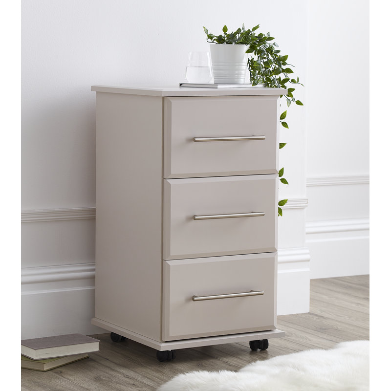 3 Drawer Bedside Table