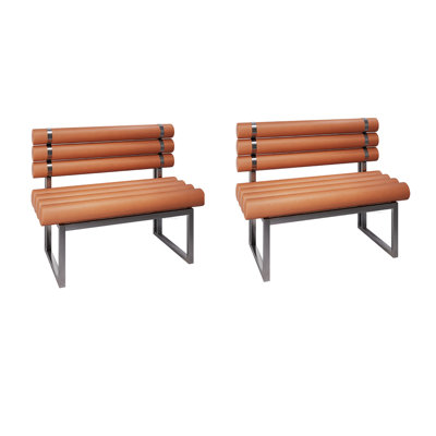Bancs de restaurant légers et luxueux