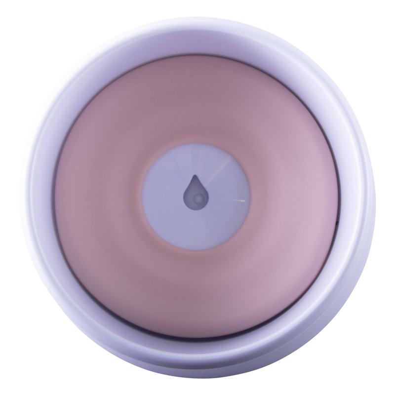 Bol flottant anti-déversement Pet Life Pet Pud-Guard, Rose