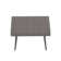 Anisley Rectangular Polyethylene (PE) Wicker Outdoor Folding Side Table