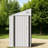 Spacious Metal Sheds 4x8 Ft, Modern Sloped Roof Storage For Home Yard