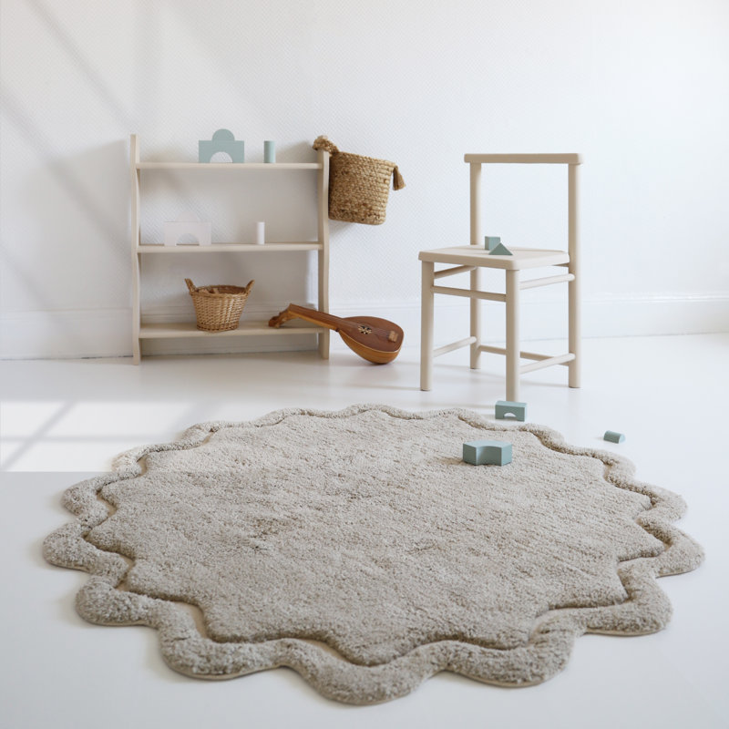 TAPIS DE LIN DOUX AVRIL
