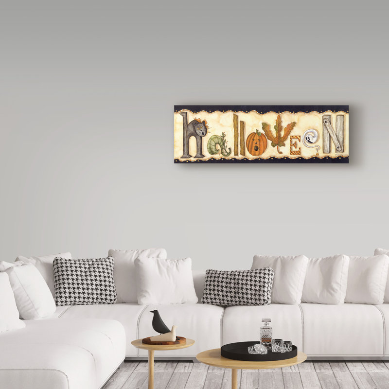 Reproduction d’Halloween « Robin Betterley »-reproduction sur toile, H 10 po x l 32 po x P 2 po