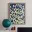 «Indigo Blooming Night I», peinture sur toile encadrée-106082257-106082256