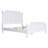 Seery Panel Bed in White-1758538007