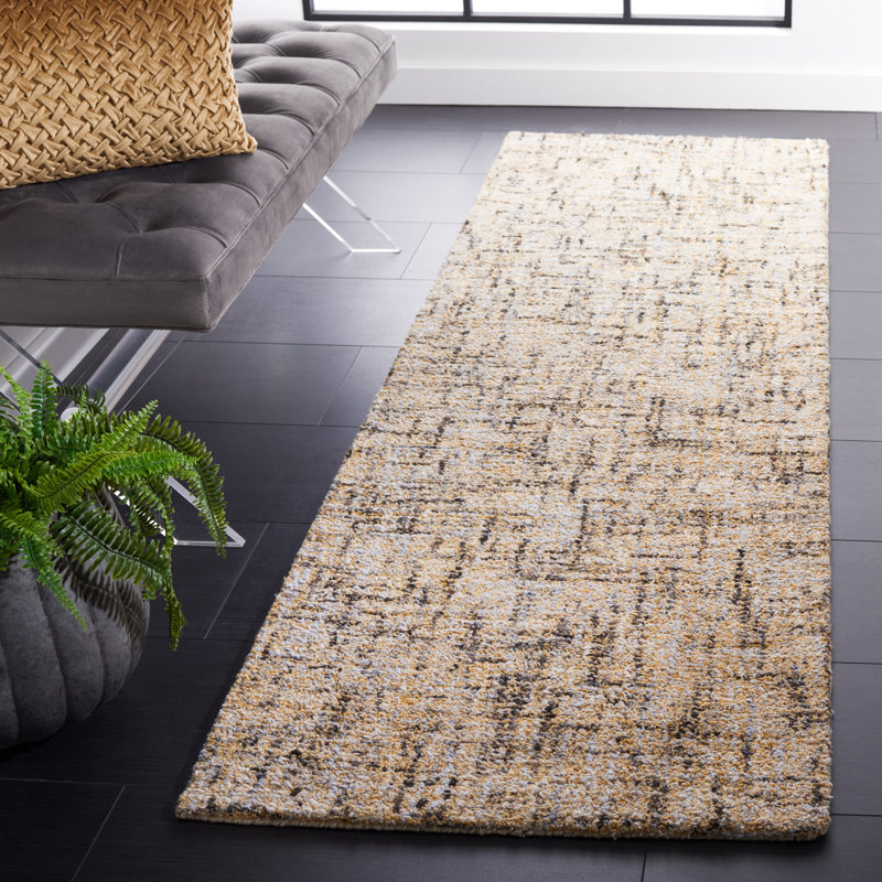 Banneker Abstract Hand Tufted Performance Rug, Runner 2'3" x 8'