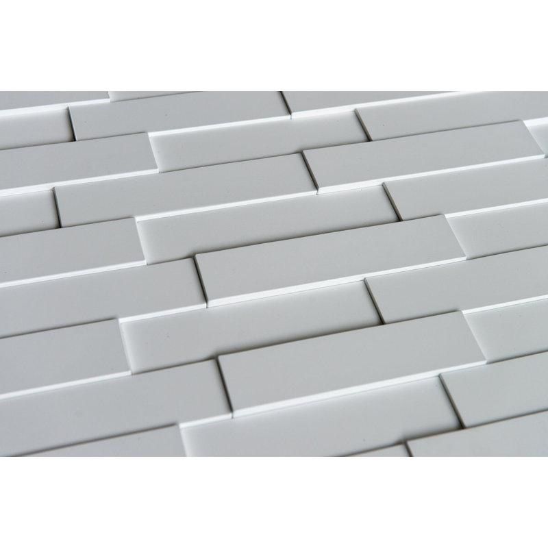 Carreau 24 po x 24 po Ahlers , Blanc neige