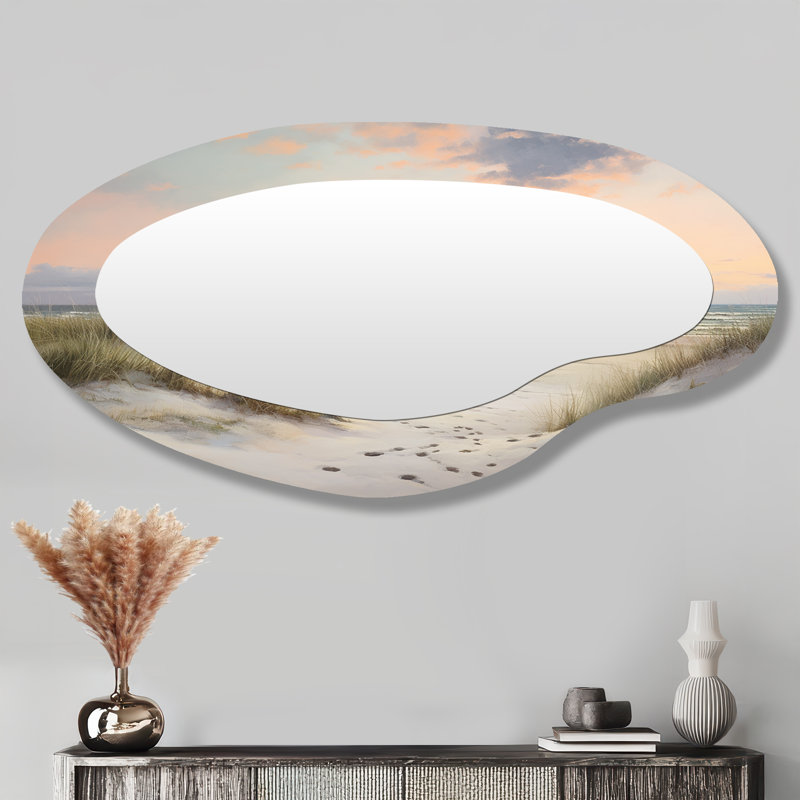 Miroir mural de plage unique Beach Serenity