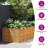  Garden Raised Bed 188.6"X39.4"X27.2" Corten Steel