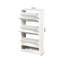 Range-chaussures en bois avec 3 portes rabattables