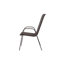 Chaises de patio, chaises de camping d'extérieur en tissu textilène respirant, ensemble de 2 chaises de jardin avec accoudoirs et dossier haut pour plus de confort et d'économie d'espace