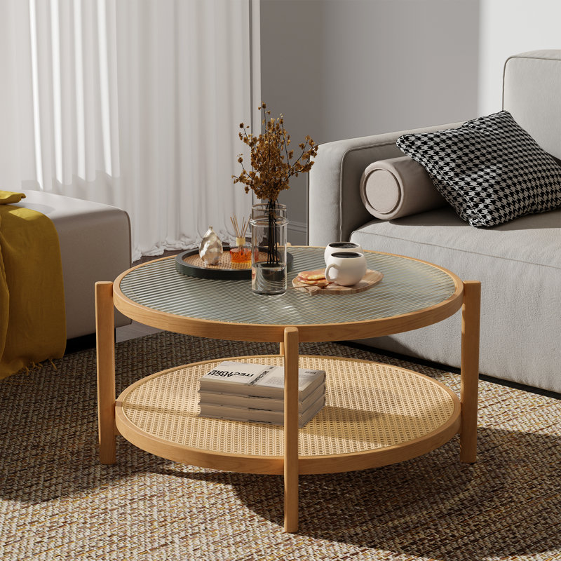 Aerin 2-Layer Coffee Table Tea Table