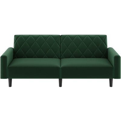 2-Seater Sofa Bed Aidden With Adjustable Backrest