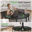 Mini trampoline élastique BCAN pliable pour adulte BC2