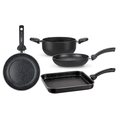 Biostone 4 - Piece Non-Stick Cookware Set