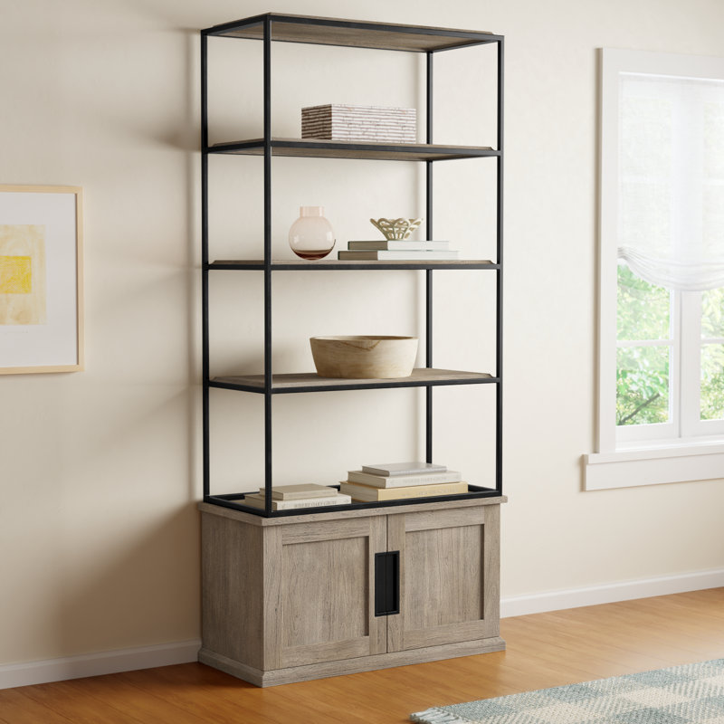 Alex Etagere Storage Bookcase