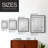 Neutral Laundry Rules Framed Print - Solid Wood-74587392-74587418