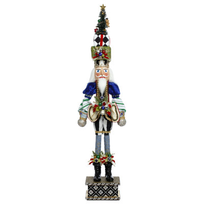 Christmas Tree Nutcracker, Small - 29.5 Inches