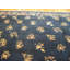 Wool Rectangle Large Antique Blue 1890s Hand Knotted Pile Rug