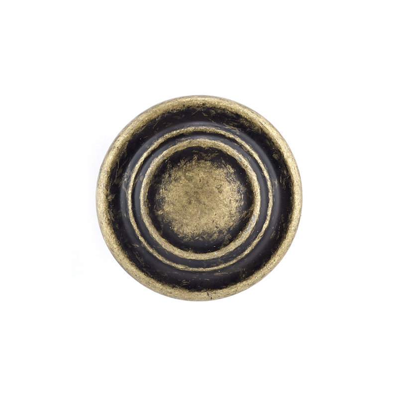 Poignée ronde Expression 1 5/16 po de diamètre, Bronze brillant