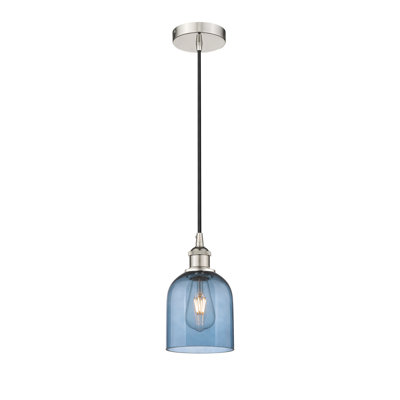 Luminaire suspendu à cordon 1 lumière Edison Anacaren - 616-G558