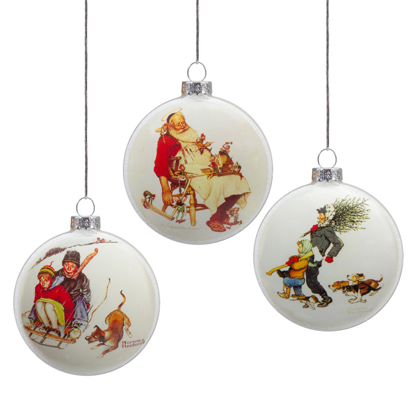 3'' Glass Ball Ornament