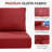 Wickes 24 In. X 24 In. Outdoor Deep Seating Lounge Chair Cushion 6" Thick Water-Resistant Seat/Back Cushion-108320038