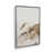 Cadre flottant en chrome poli