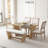 6-Piece Dining Set with Rectangular Table Upholstered Chairs and  Bench-1050225385