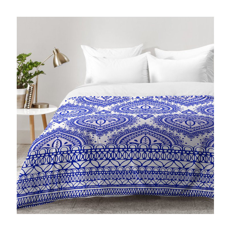 Modern & Contemporary Damask Comforter, Full/Queen Comforter + 2 Standard Shams