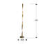 Darnesha 150cm LED Column Floor Lamp-1752325776